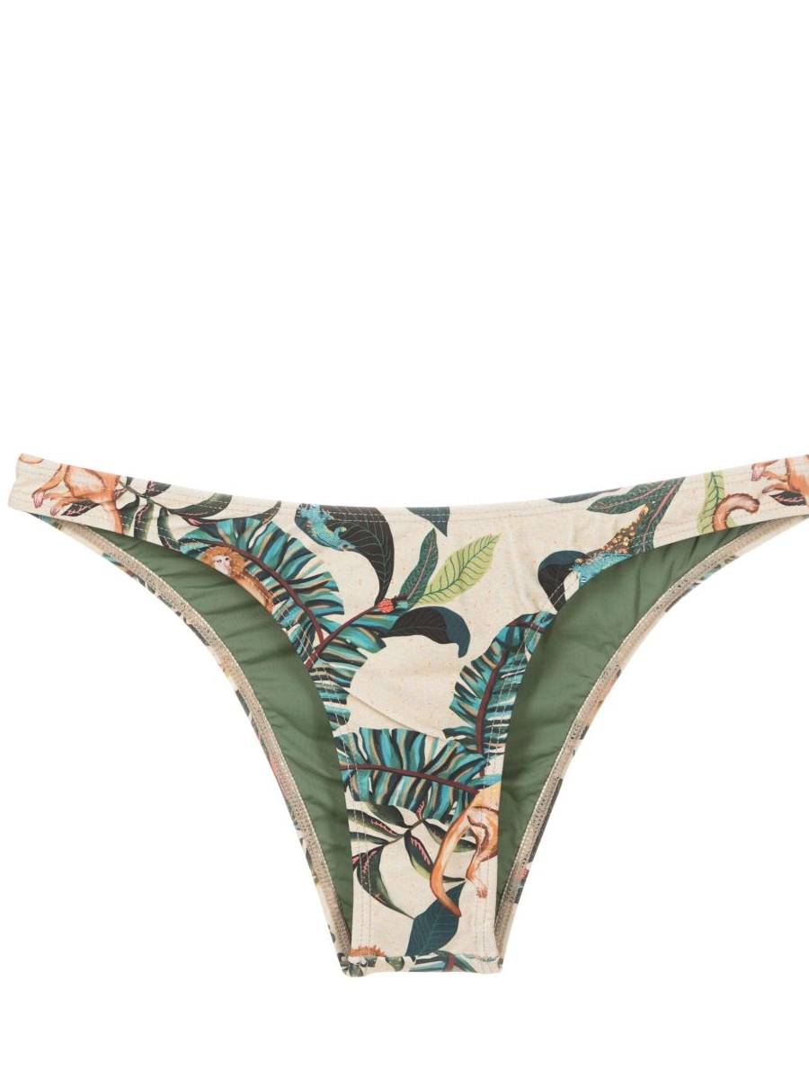 Cheap Versace graphic-print bikini bottoms Women 0407